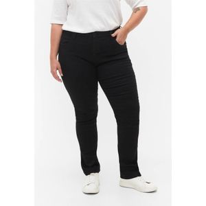 Zizzi - EMILY - Slim Fit Jeans - Zwart - 5-pocket model
