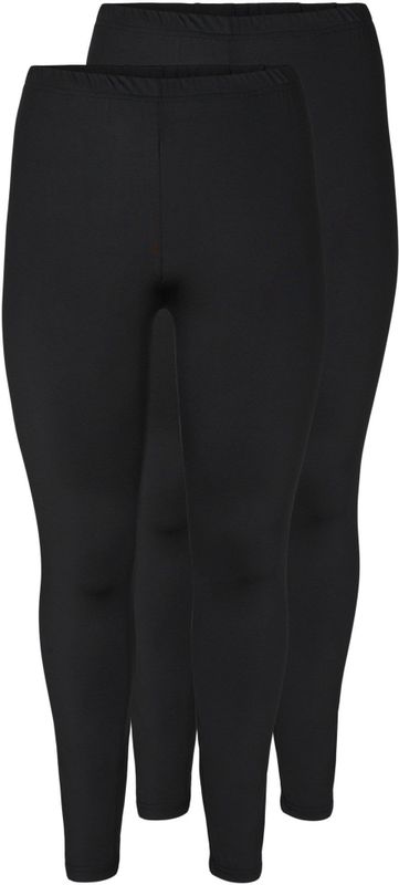 Zizzi - Legging - Zwart - Set van 2