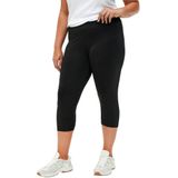 Zizzi - 3/4 Legging - Zwart - Set van 2