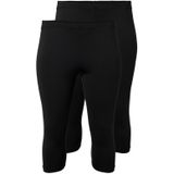 Zizzi - 3/4 Legging - Zwart - Set van 2