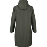 Zizzi - CAKLARA - Regenjas - Kaki - Ademend - Waterdicht - Met Capuchon