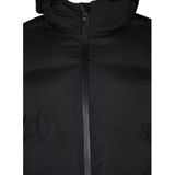 Zizzi - Gewatteerde Jas - Zwart