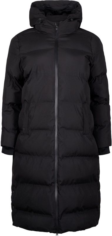 Zizzi - Gewatteerde Jas - Zwart