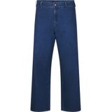 Zizzi - Jeans - Blauw Denim - Loosefit - High Waist