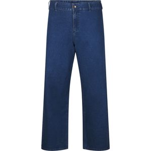 Zizzi - Jeans - Blauw Denim - Loosefit - High Waist