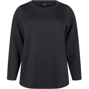 ACTIVE By Zizzi - Sport T-shirt - Zwart