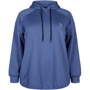 Active by Zizzi Sweatshirt 'Akenya'  enziaan / wit