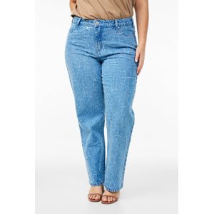 Zizzi - High Waist - Jeans - Light Blue Denim