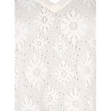Zizzi - Blouse 'Hitta' - Ecru - Blouseshirt - Licht Transparant