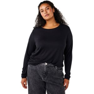 Zizzi - Top - Zwart - Blousetops