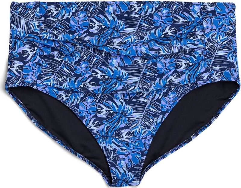 Zizzi - STENNA - Bikinibroekje - Blauw - High Waist