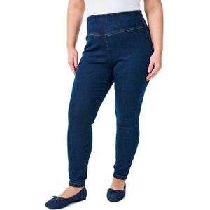 Zizzi - JALMA - Tregging - Donkerblauw - Skinny Model - High Waist