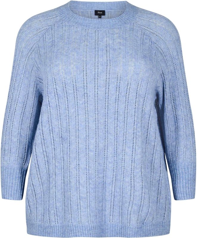 Zizzi - Winnie - Trui - Blauw