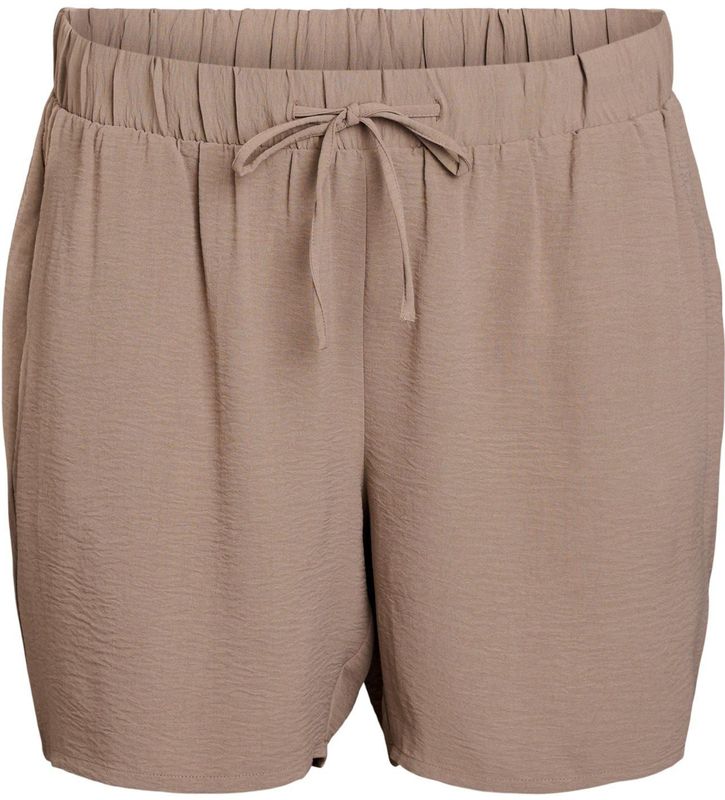 Zizzi - Mfikka - Broek - Mokka - Loosefit - Gerecycled Materiaal