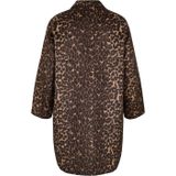 Zizzi - Manteljas - Zwart - Dames - Reverskraag - Lange Mouwen