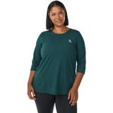 ACTIVE By Zizzi - Sportshirt - Donkergroen - Plus Size