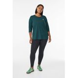 ACTIVE By Zizzi - Sportshirt - Donkergroen - Plus Size