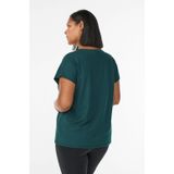 ACTIVE By Zizzi - Sportshirt - Donkergroen - Plus Size