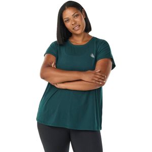 ACTIVE By Zizzi - Sportshirt - Donkergroen - Plus Size