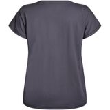 ACTIVE By Zizzi - Sportshirt - Grijs - Plus Size