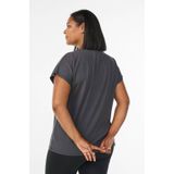 ACTIVE By Zizzi - Sportshirt - Grijs - Plus Size