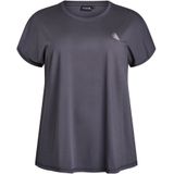 ACTIVE By Zizzi - Sportshirt - Grijs - Plus Size