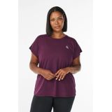ACTIVE By Zizzi - Sportshirt - Donkerrood - Plus Size