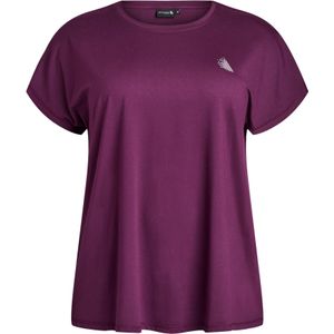 ACTIVE By Zizzi - Sportshirt - Donkerrood - Plus Size