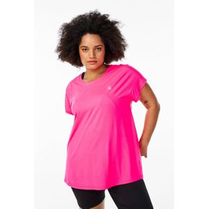 ACTIVE By Zizzi - Sport T-shirt - Roze - Plus Size