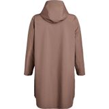 Zizzi - Tussenmantel - Ombregrijs - Regenjas - Waterdicht