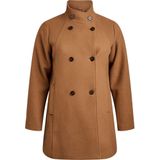 Zizzi - CACALLIE - Tussenmantel - Pueblo - Klassieke Mantel - A-lijn