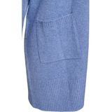 Zizzi - CASUNNY - Gebreid Vest - Polyester - Lange Mouwen