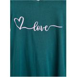 Zizzi - MALBA - Nachthemd - Groen