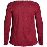 Zizzi - Peplum Top - Donkerrood