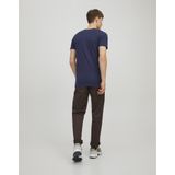 Jack Jones Basic V-Neck Sportshirt - Mannen - blauw
