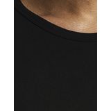Jack & Jones Ronde hals T shirt Zwart LS