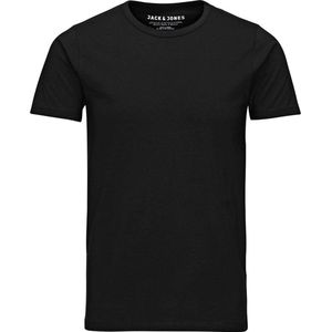 Jack and Jones T-shirt Zwart C-Neck Casual