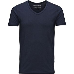 Jack & Jones T-Shirt »SLIM- FIT BASIC TEE V-NECK«, mit V-Ausschnitt