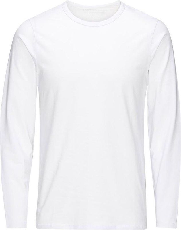 Jack & Jones - Basic Shirt - T-shirt - Elastisch - Regular Fit - Blauw