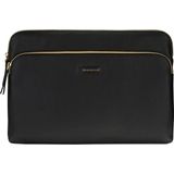 dbramante1928 Paris+ Sleeve - Laptop hoes 13 inch - Echt leer - MacBook Pro / Air 13 inch - Night Black