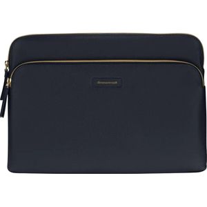 dbramante1928 Paris+ Sleeve - Laptop hoes 13 inch - Echt leer - MacBook Pro / Air 13 inch - Pacific Blue