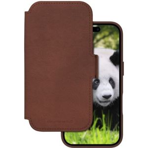 dbramante1928 - Lynge Bookcase MagSafe - Dark Tan - Voor Apple iPhone 17
