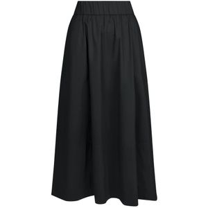Neo Noir Yara Poplin Rok Dames - Zwart