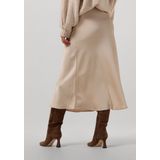 Neo Noir - Rok Bovary - Wit - Damesrok - Midi-lengte - Satijnstof