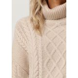 Notre-V - NV-CHRISSY - Vest - Gebroken Wit - Acryl, Nylon, Wol