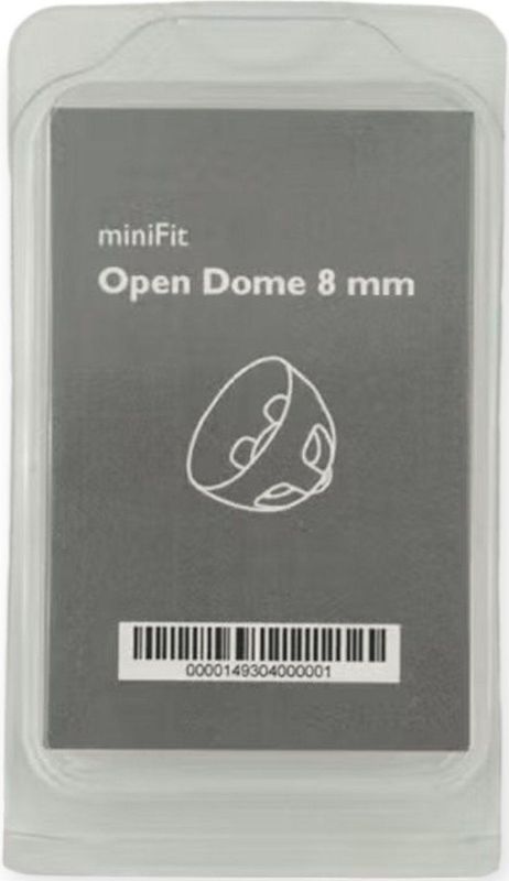 Bernafon - Open Dome miniFit - 8 mm - Gehoorapparaat - Transparant