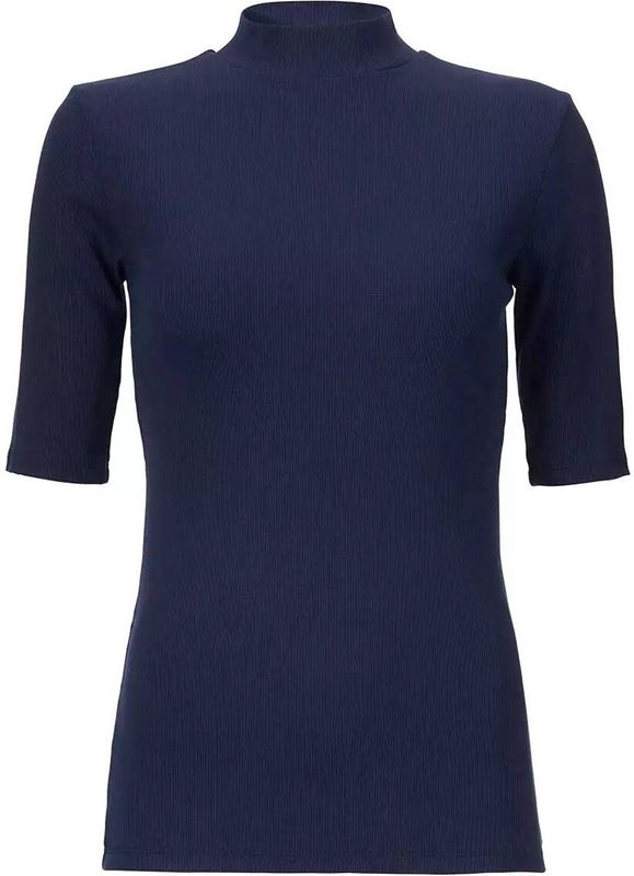 Modström - T-shirt - Blauw - Katoen