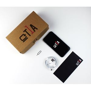 T1A Apple iPhone XR 15,5 cm (6.1") Dual SIM iOS 12 4G 128 GB Zwart Refurbished