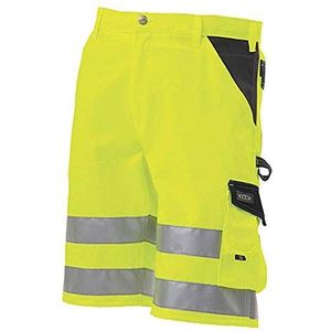JAK 11109 Hi-Vis Korte Werkbroek | Geel/Navy | 46 (31)