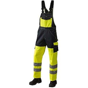 JAK 11107 High Vis Am. Overall | Geel/Navy | 60L (42/35)
